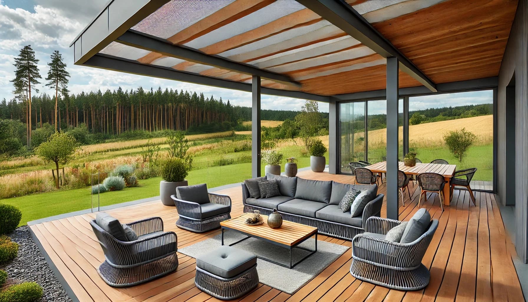 Lamellendach oder Glasdach – Welche Lösung ist besser für die Terrasse?